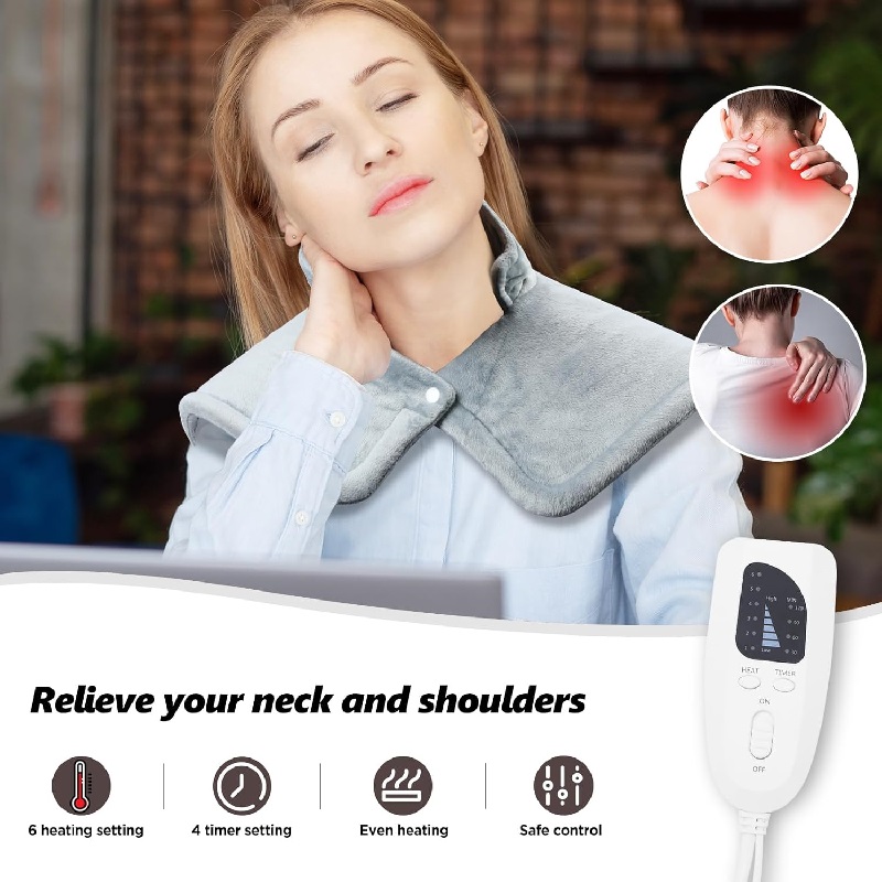 Heating Pad for Neck and Shoulders,For Shoulder Neck Pain Relief