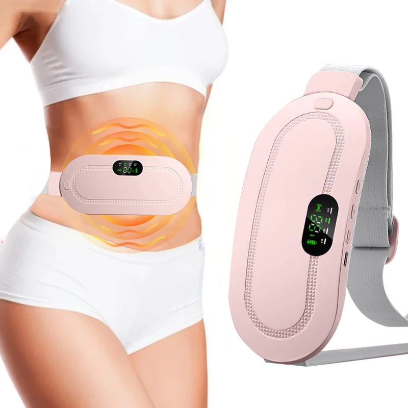 Waist Massager, Heated And Soothing, Intelligent Vibration Massage, Abdominal Belt, Warm Palace Treasure